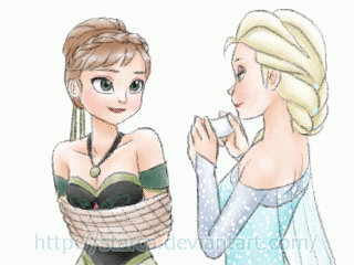 Commission animation: Anna and Elsa by starca on DeviantArt