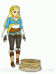 Commission animation: Zelda