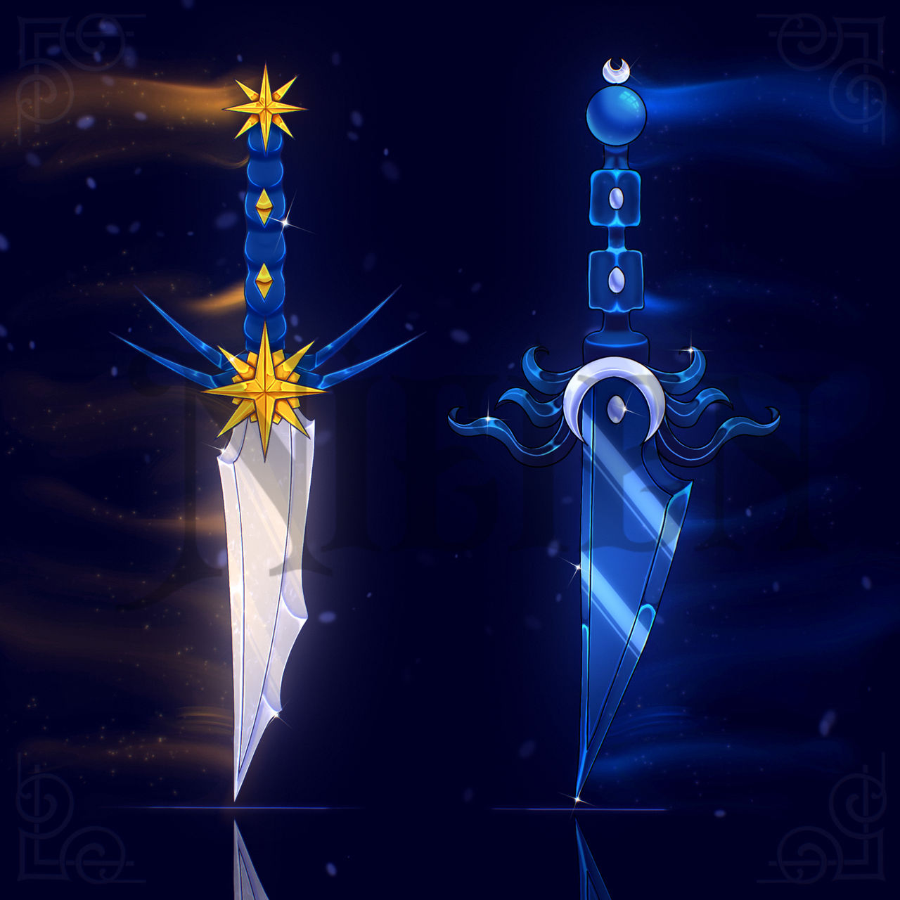 Moonlight Dagger Humanoid-Adopts | DeviantArt
