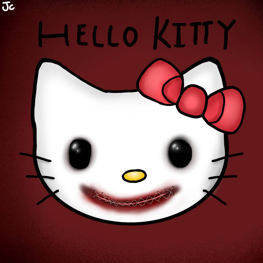 Scary hello kitty by St00pidJC on DeviantArt