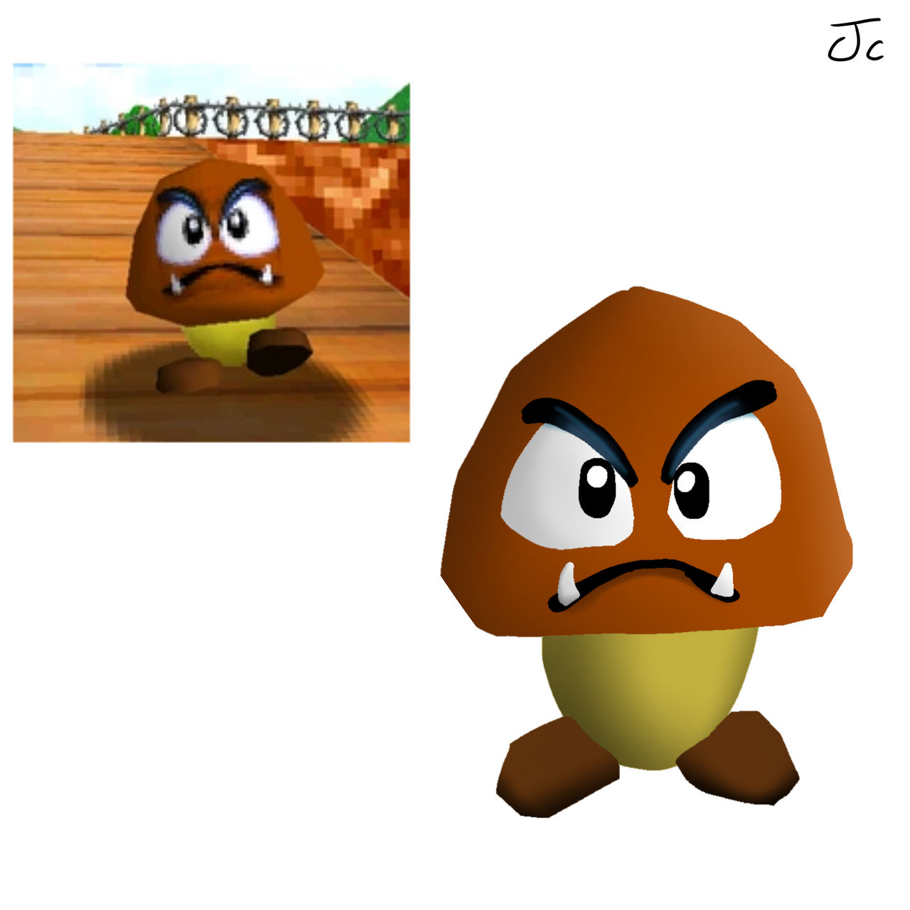 Pudding Goomba Goomba by St00pidJC on DeviantArt