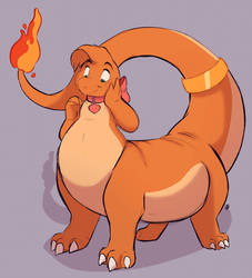 Chubby charmander taur