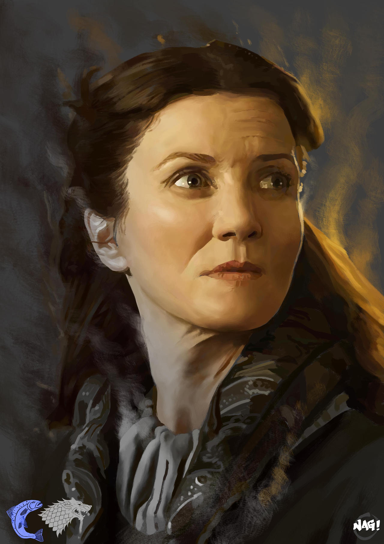 Catelyn Stark by Paganflow on DeviantArt