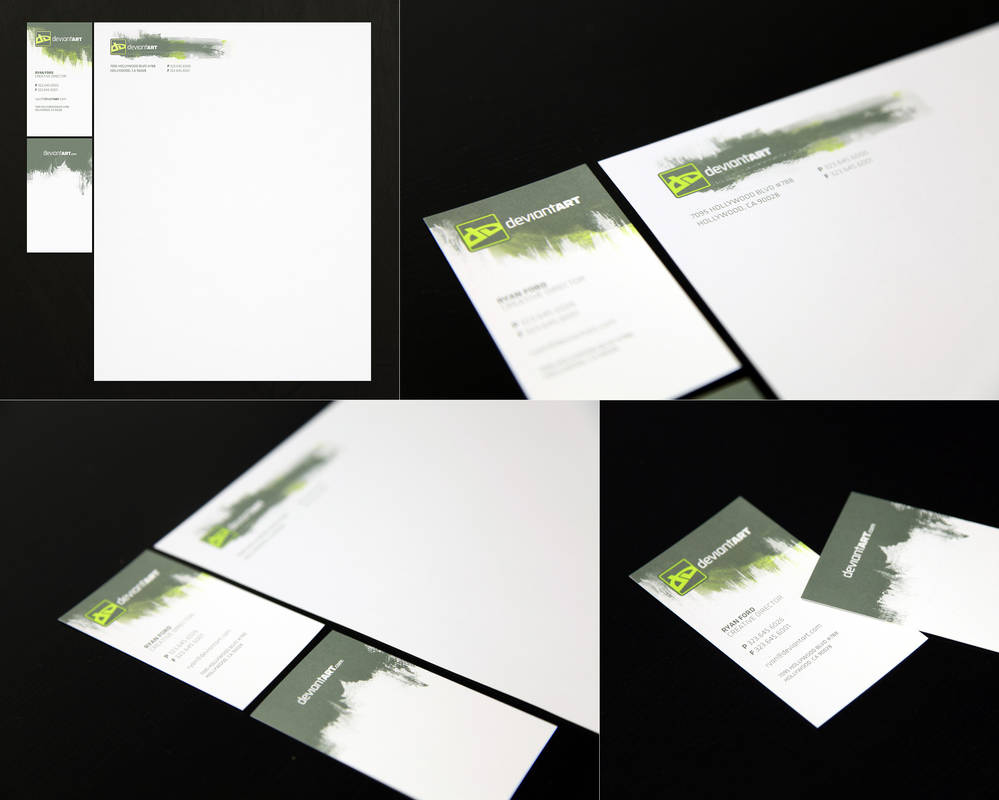 Official deviantART Stationery by TheRyanFord