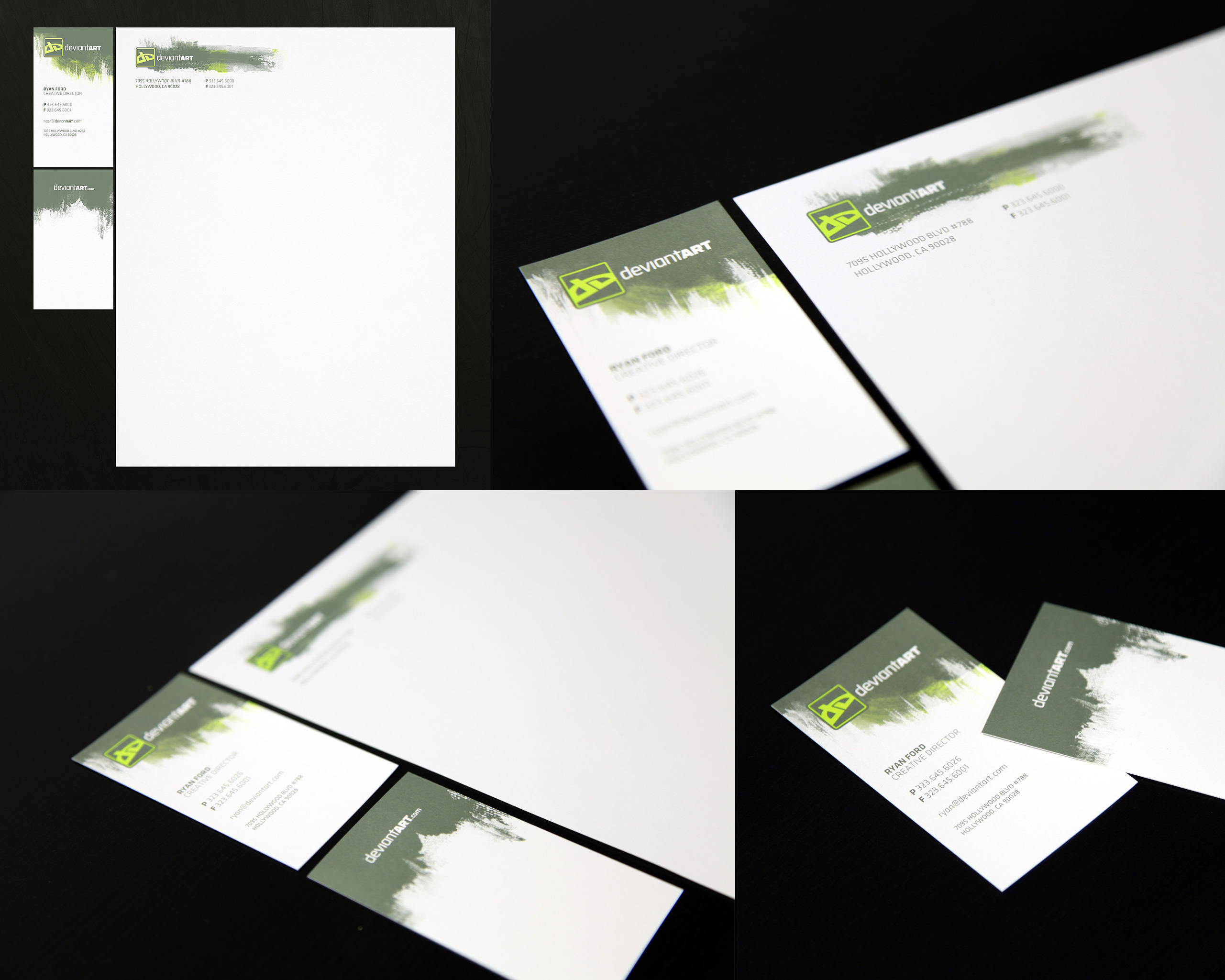 Official deviantART Stationery