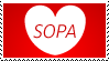 Stamp: I Heart SOPA by TheRyanFord