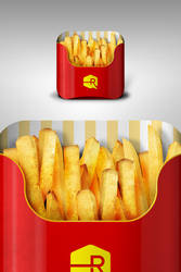 French Fries iOS App Icon