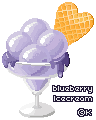 Blueberry Icecream