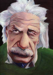 Albert Einstein portrait