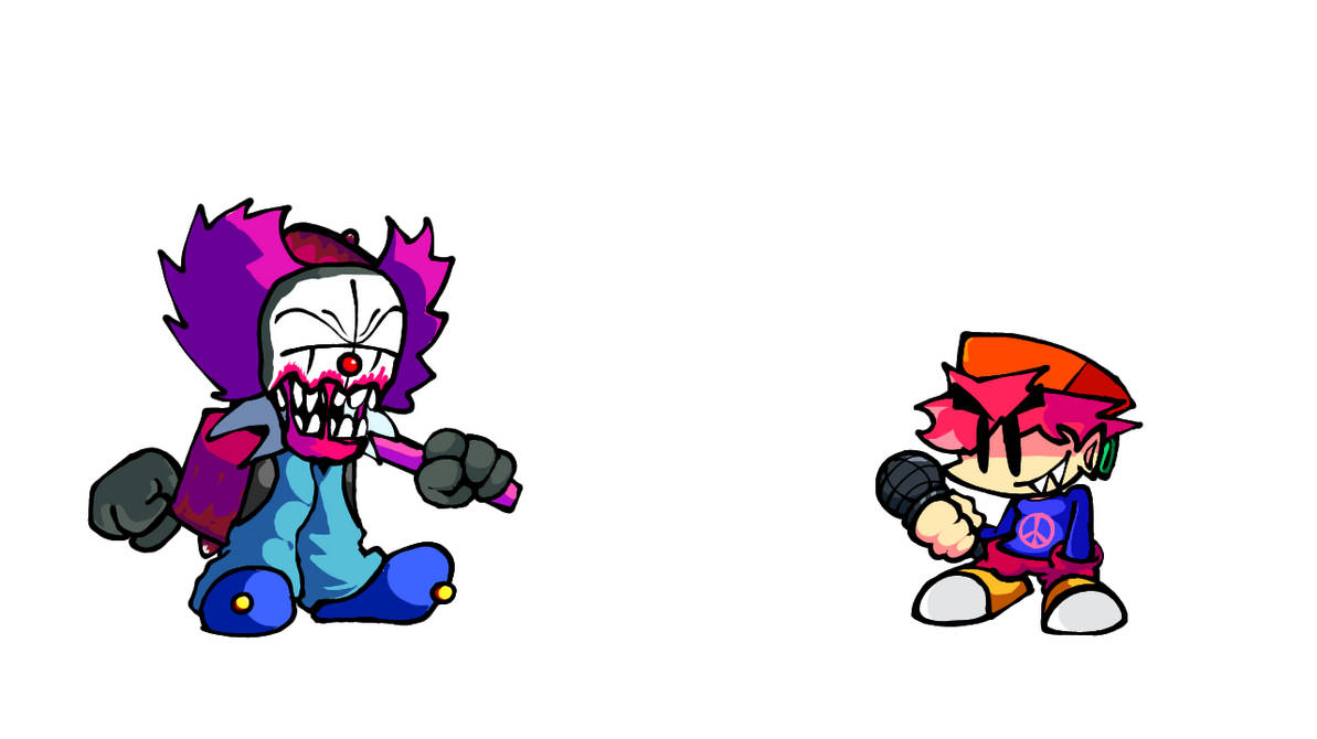 Tricky Phase 2 TSR design by FNFTSR on DeviantArt