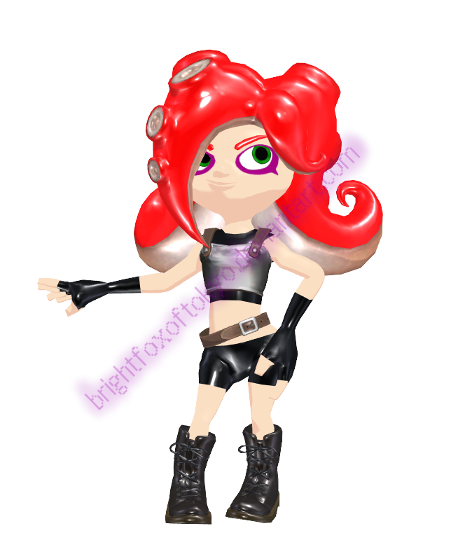 Octoling Render by BrightfoxofTokyo on DeviantArt