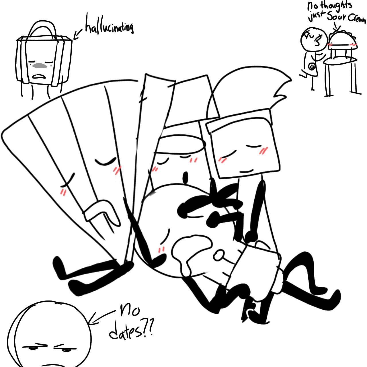 Inanimate Insanity Square Deviantart Inanimate insanity drawing before I go temporarily by ...