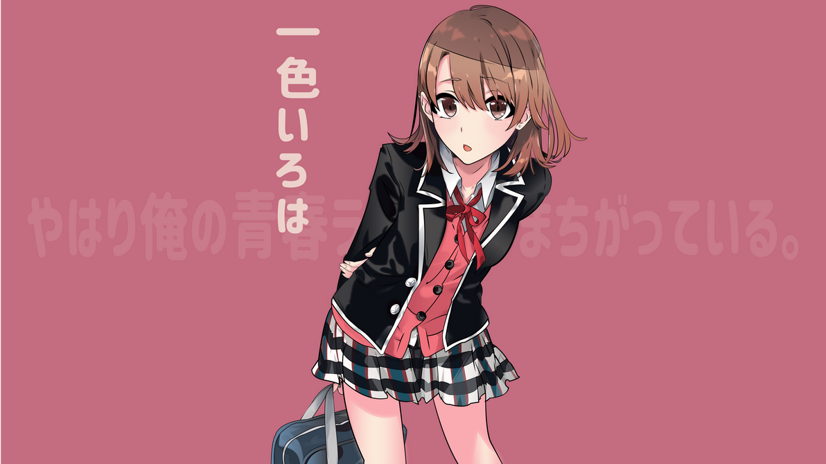 Issiki Iroha Oregairu Vector Wallpaper By Heroxyz On Deviantart