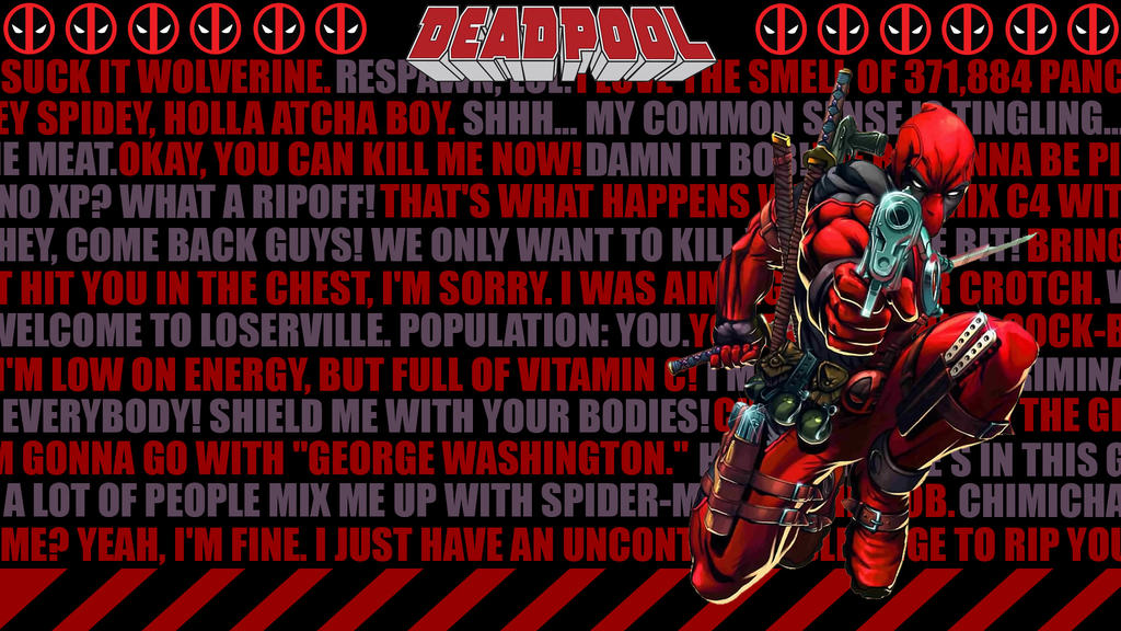 Deadpool Wallpaper by EspioneAce on DeviantArt