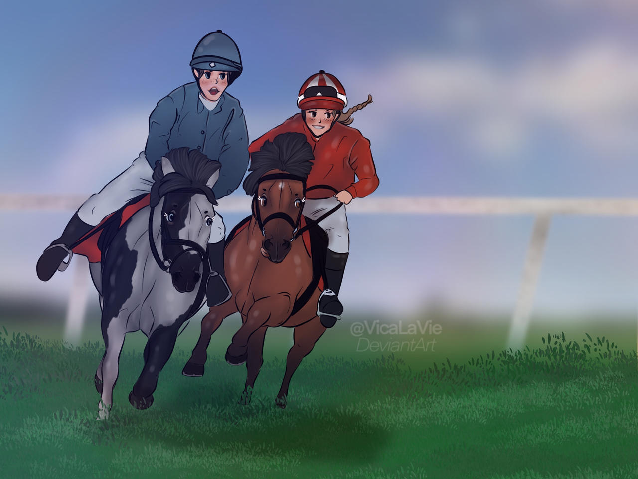 Pony Racing by VicaLaVie on DeviantArt