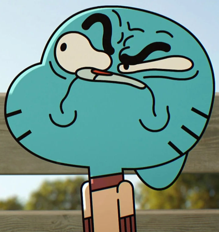 Tawog/ Gumball's Anime Face Meme by quincyclark24 on DeviantArt