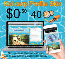 Koi fish (Seamless Profile skin)