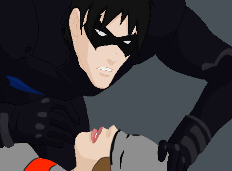 don't die... (Wolf-womanXNightWing Young justice)