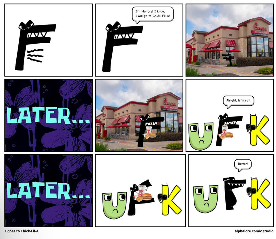 Alphabet Lore Comic: OPERATION: PIXAR by DarkBlueTheArtWriter on
