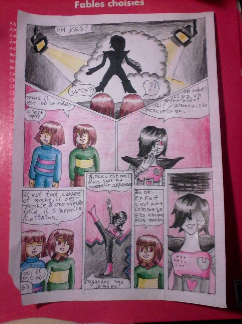 bd Strangetale (bd undertale) page 44 by hichigot
