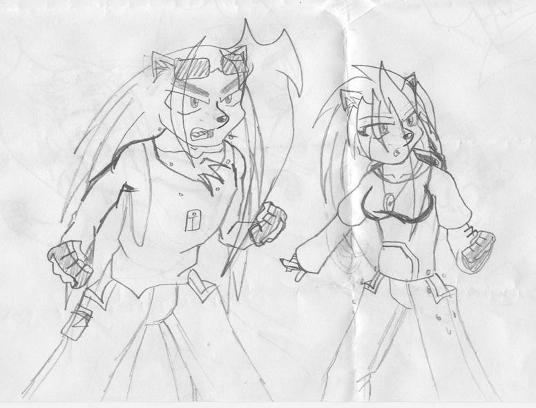 Tony and Chris sketch by tony64 on DeviantArt
