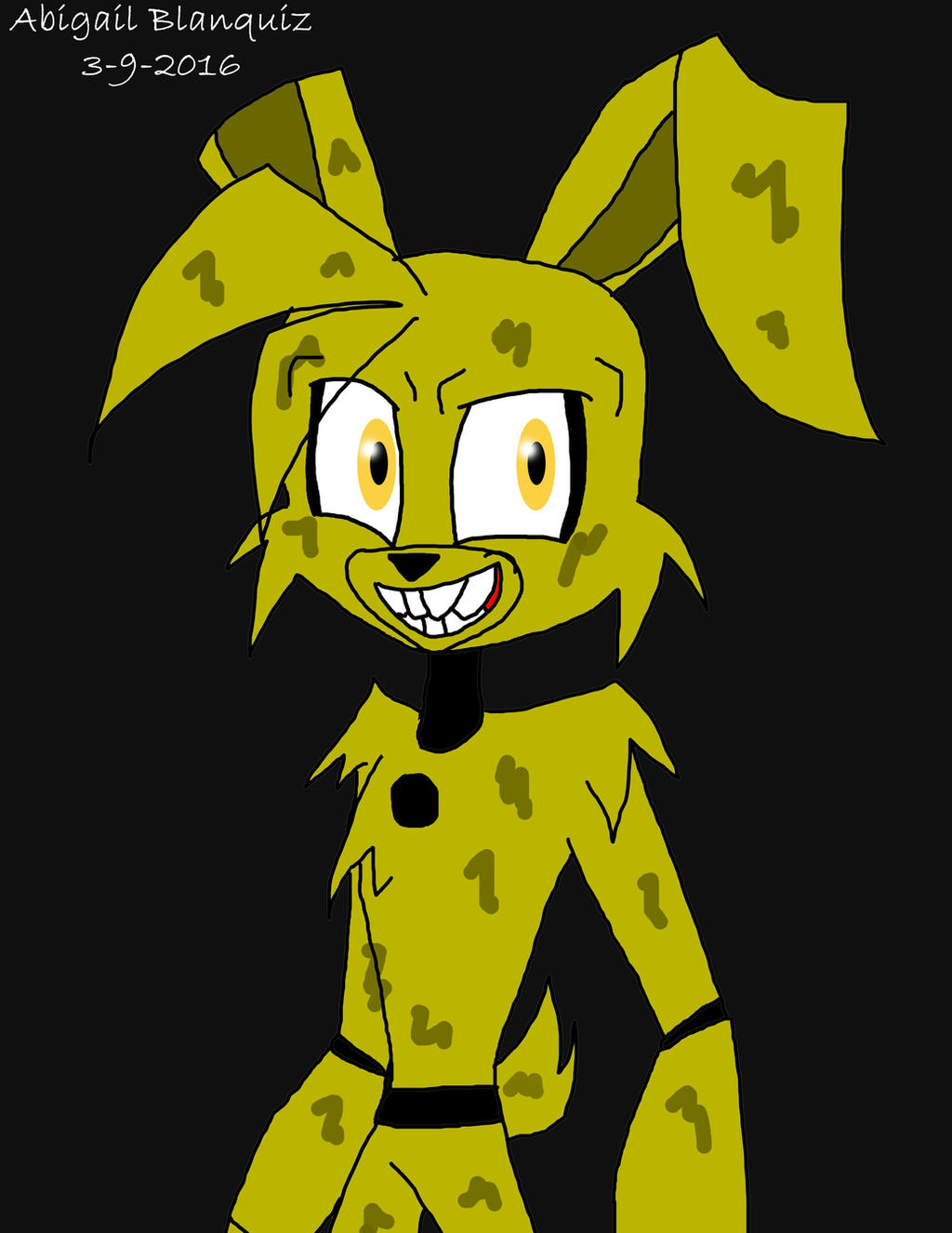 Rip your heart out \ Springtrap by Margaret008 on DeviantArt
