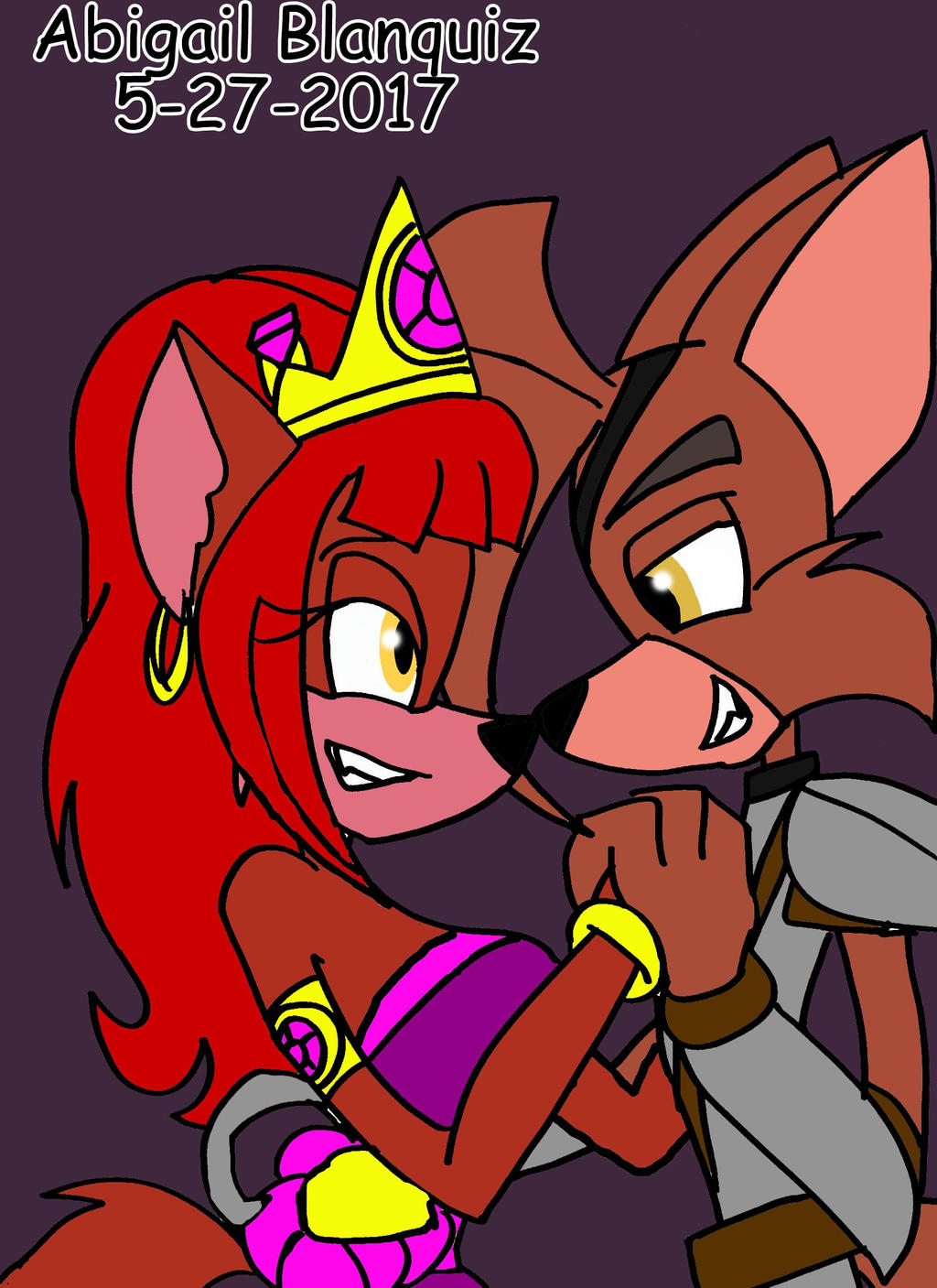 Rossa and Foxy Slow Dance