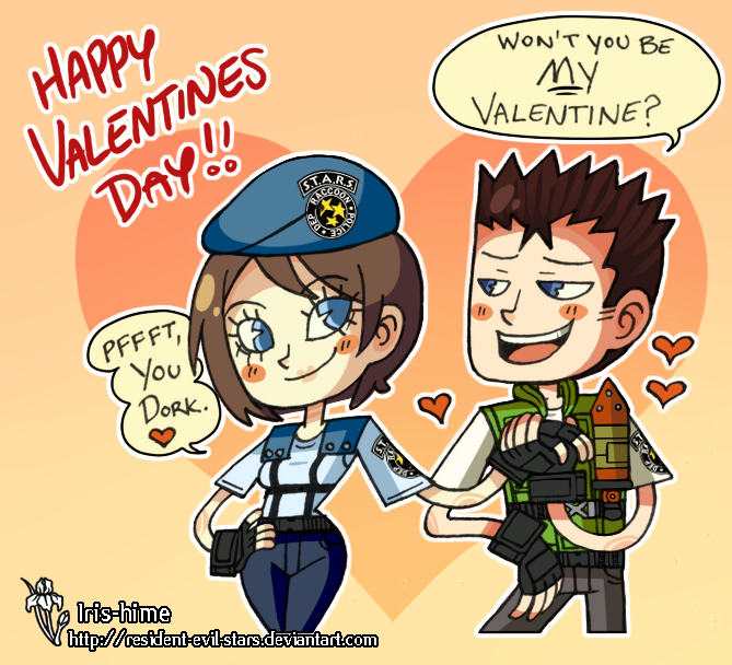 Happy Valentine S Day By Resident Evil Stars On Deviantart Happy Valentine S Day By Resident Evil Stars On Deviantart