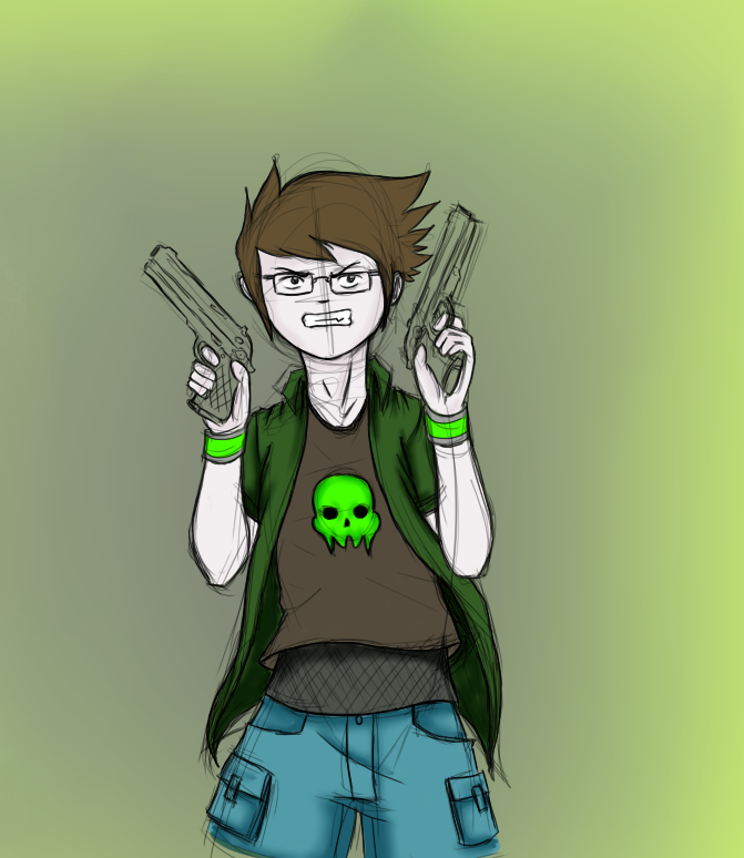 Jake lock and load WIP by silvertyphoon7 on DeviantArt