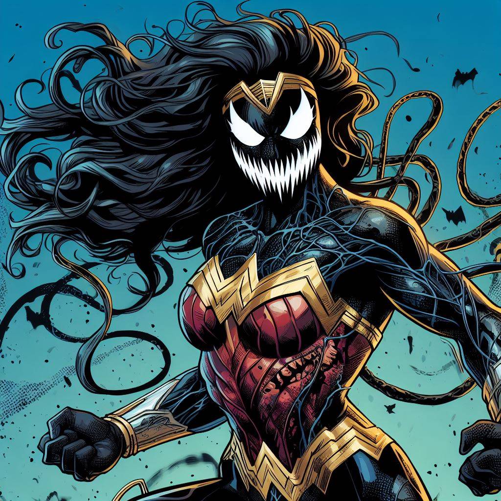 Wonder Woman Symbiote 01 by geebo82 on DeviantArt