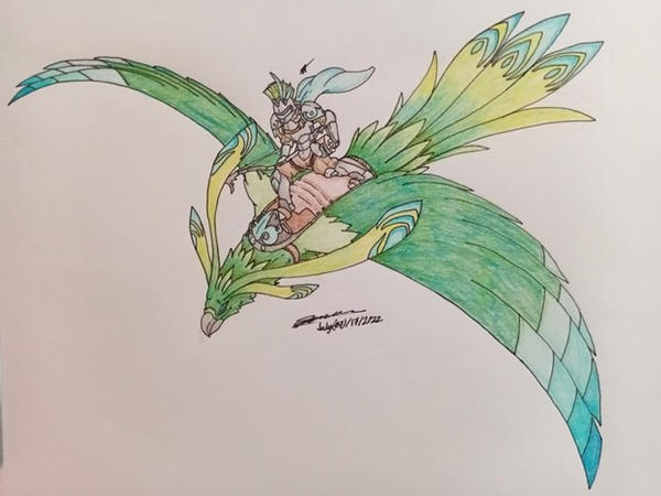 Rayson - Rider of the Great Roc by gameoverlord23 on DeviantArt