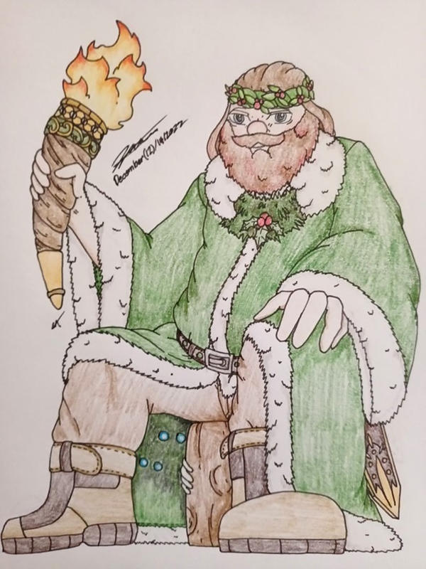 Ghost of Christmas Present by gameoverlord23 on DeviantArt