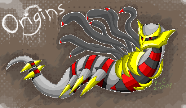 wingull and giratina (pokemon) drawn by rolloekaki