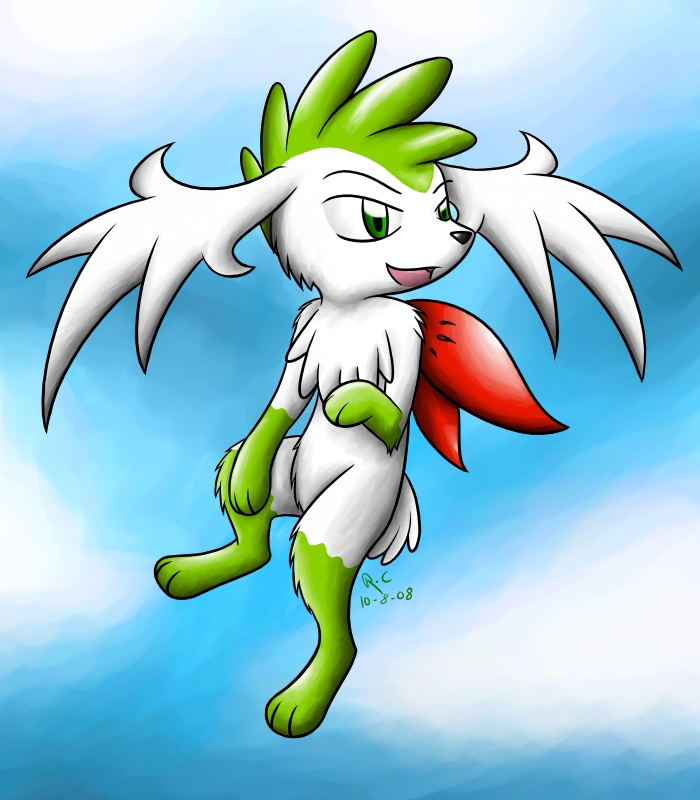 Shaymin Sky Form by AlphaGuilty on DeviantArt