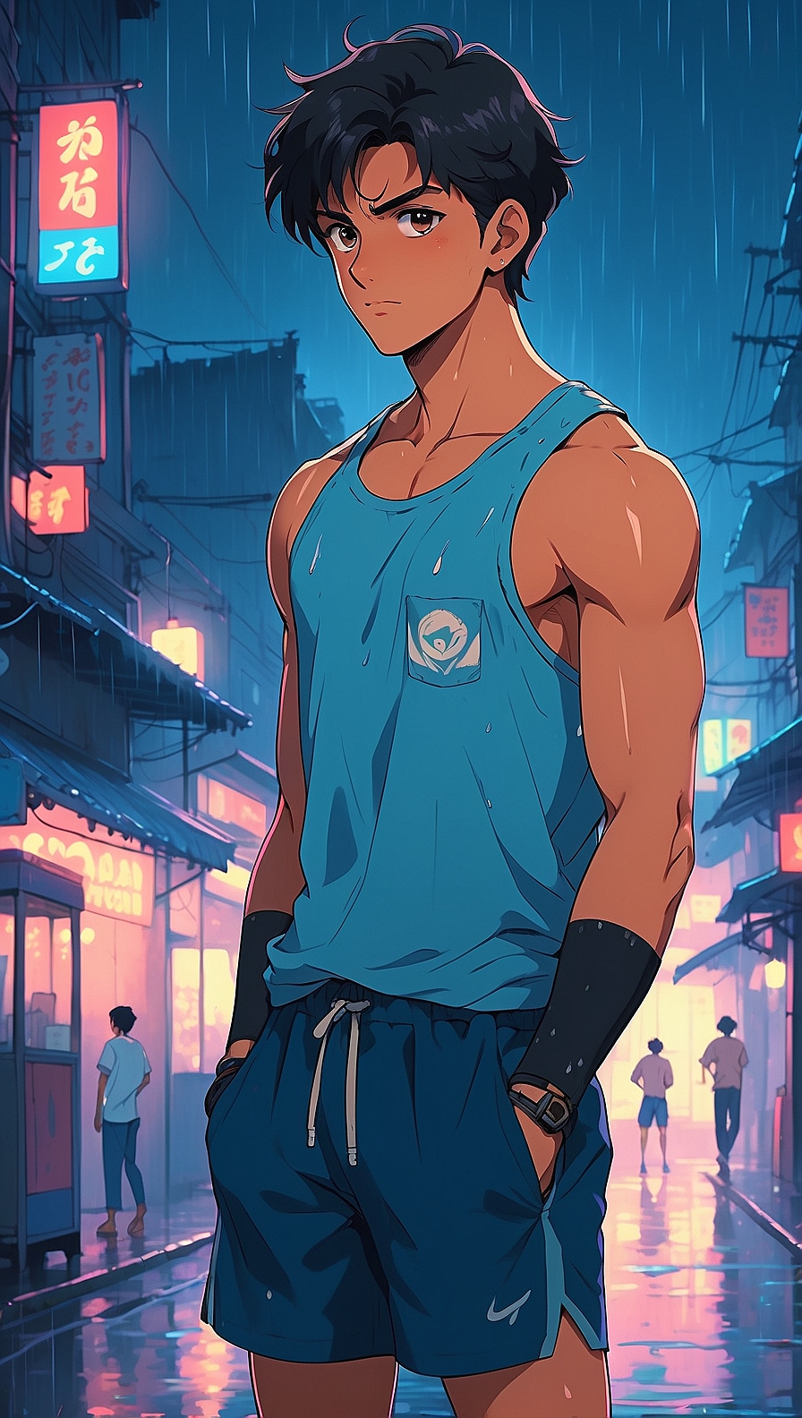 Indian Gym Boy Anime Wallpaper by ThehackerArt on DeviantArt