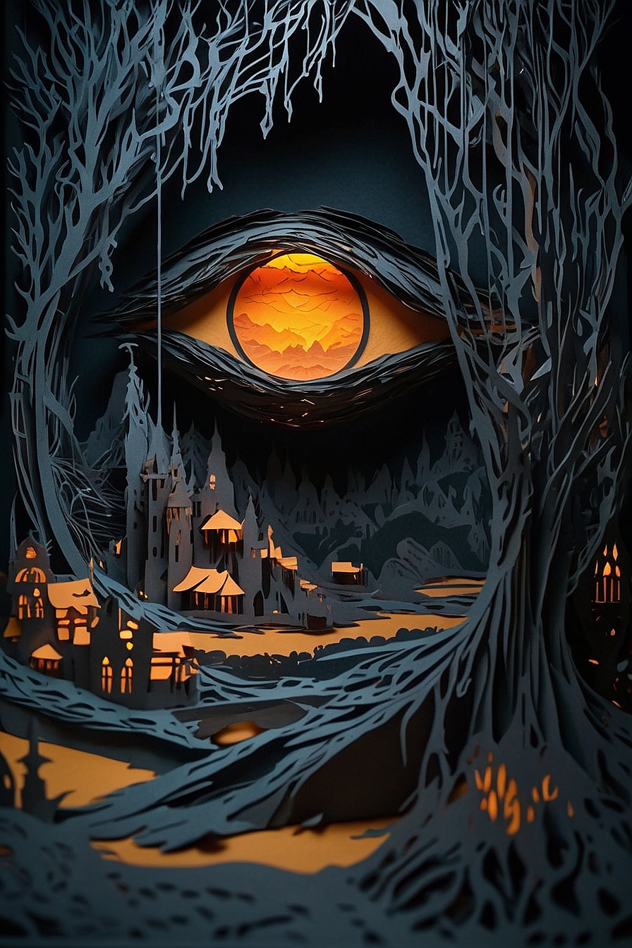 Papercut Deviantart A Lord of the Rings Papercut Adventure by ThehackerArt on DeviantArt