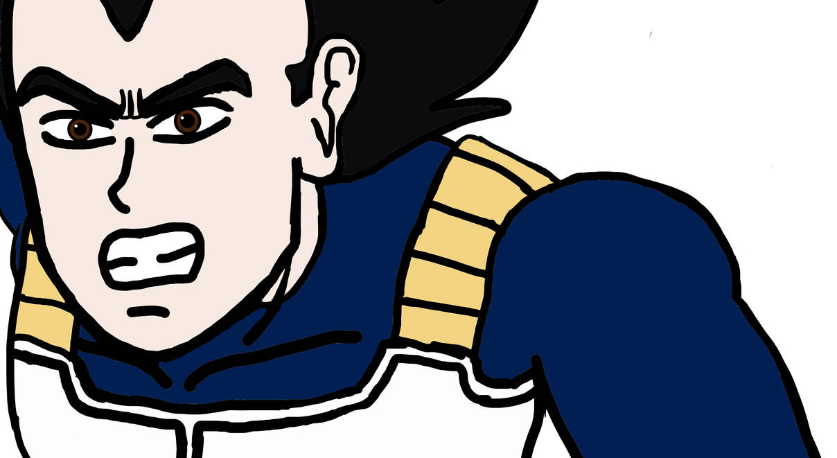 Vegeta - MS Paint by TheManigold on DeviantArt