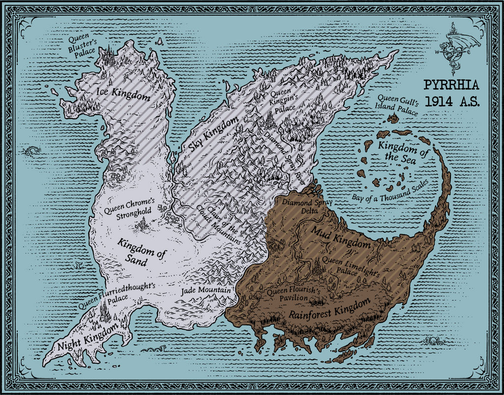 Clockwork Pyrrhia- MAP by 4ntarctica on DeviantArt