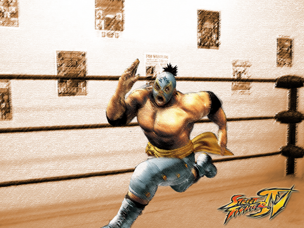 SF IV Ink Style El Fuerte