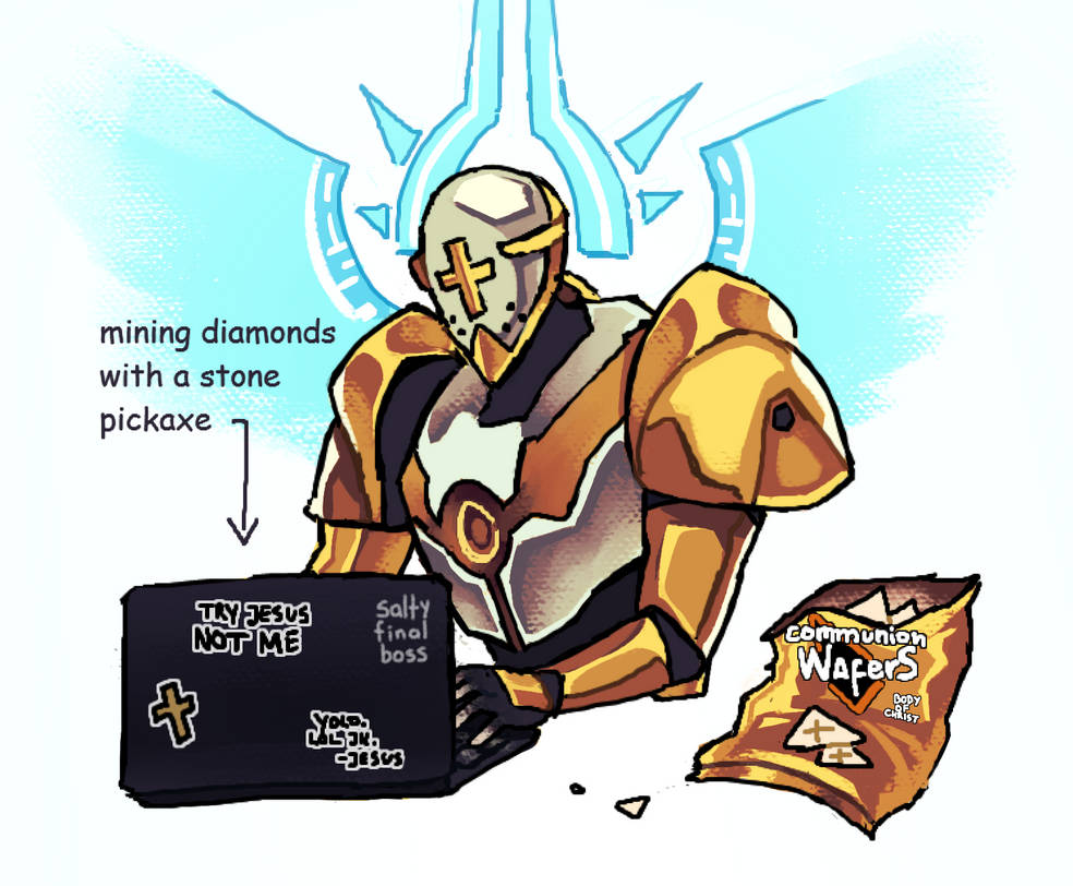 gabriel ultrakill gaming by saltyfinalboss on DeviantArt