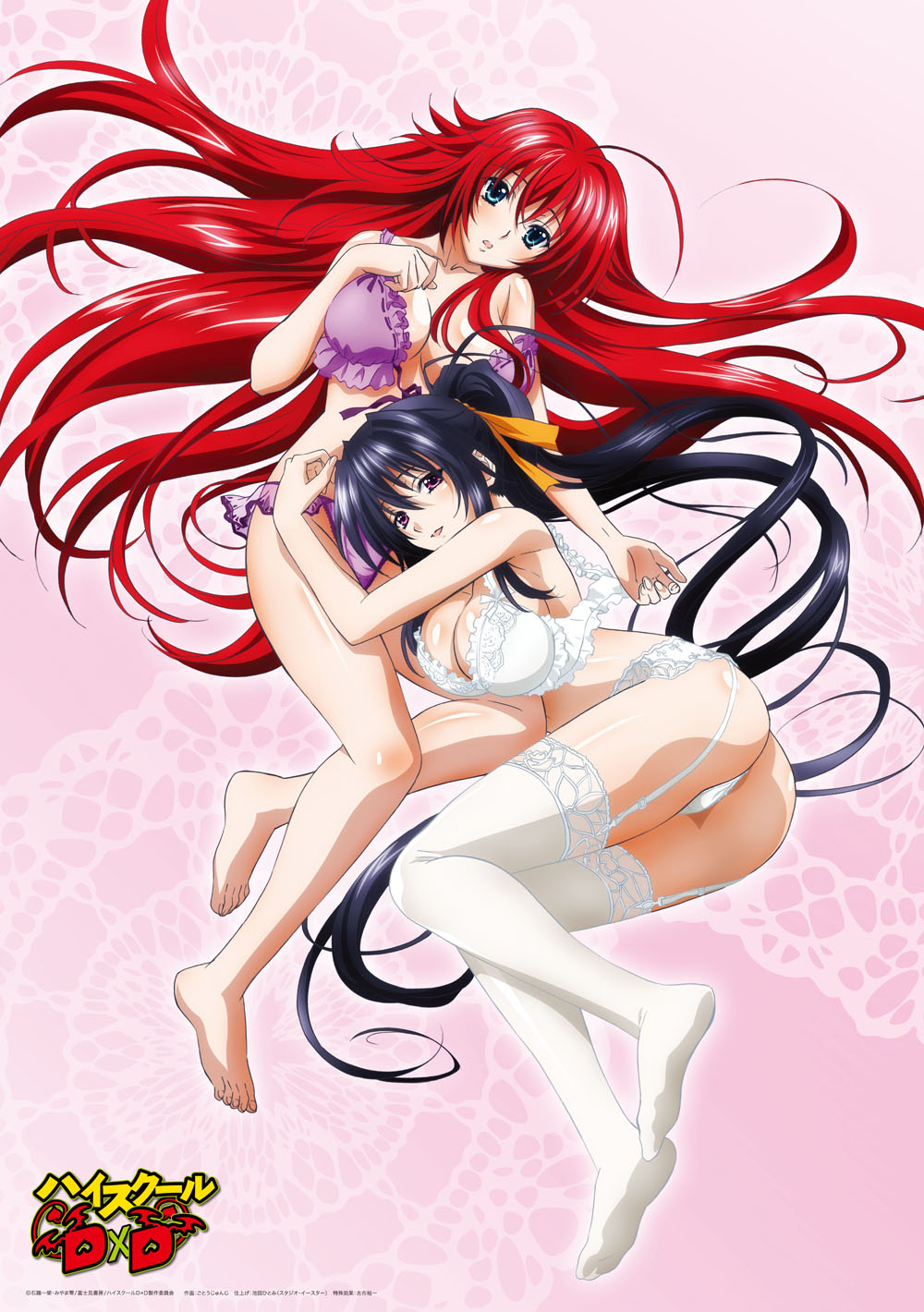 Highschool DxD Rias Gremory and Akeno Himejima