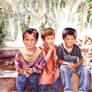 Lebanese watercolor - Children