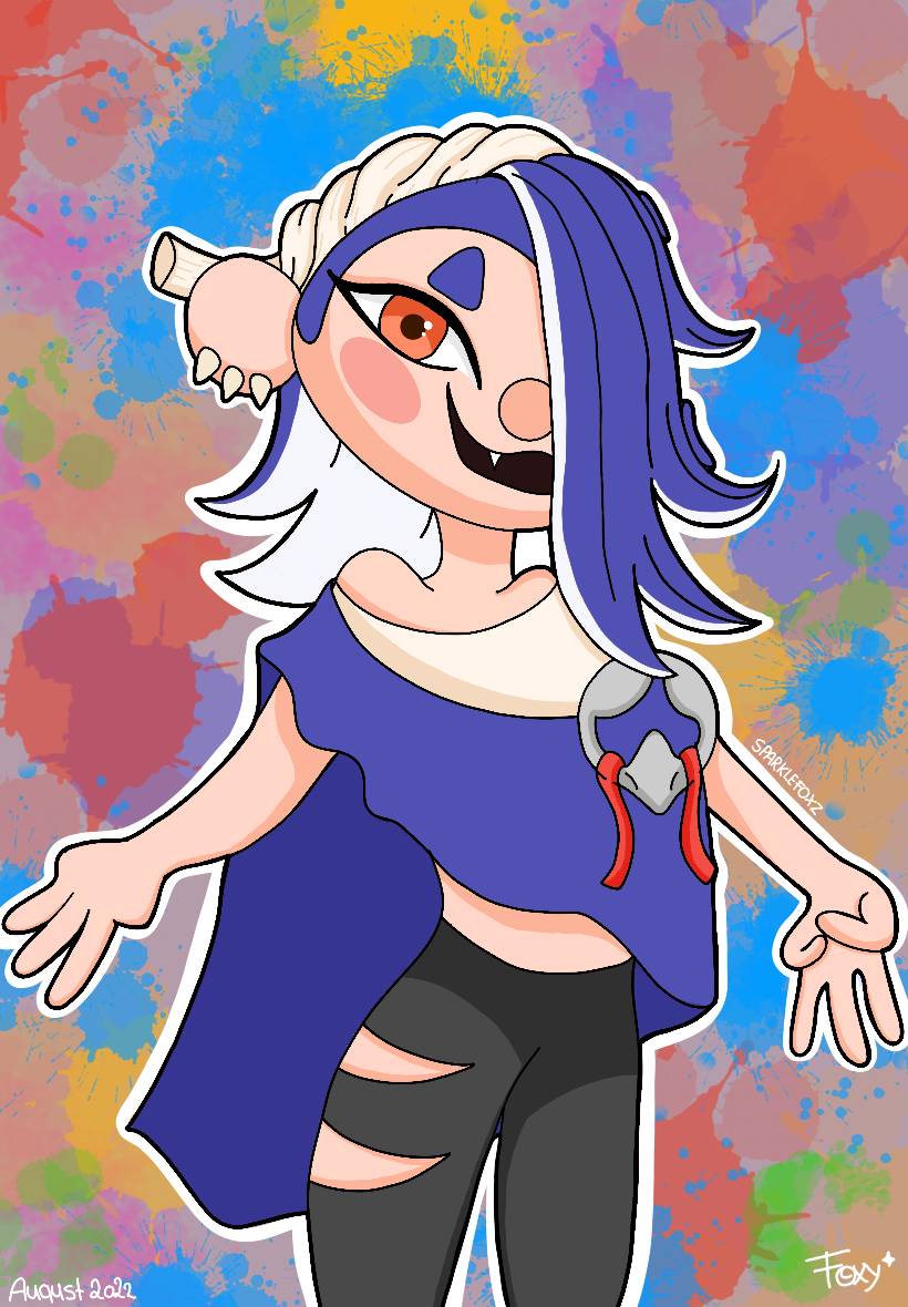 Splatoon Shiver R35 Shiver Splatoon 3 Fanart by SparkleFoxz on DeviantArt