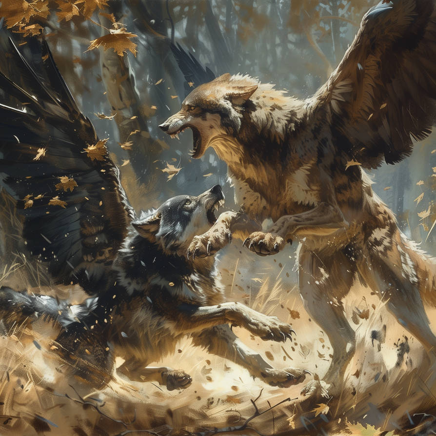Wing Wolves Winged Wolves by BuckHawk on DeviantArt