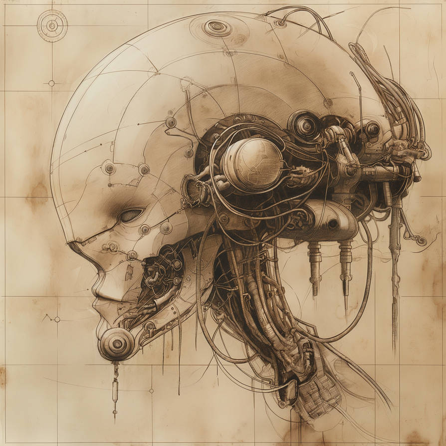 Computer Head Deviantart Tech Head #1 by BuckHawk on DeviantArt
