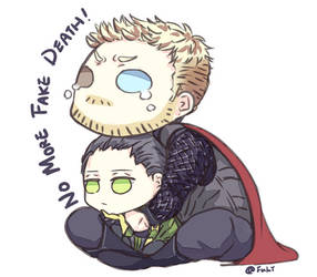 Thor and Loki