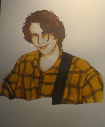 Jeff Buckley Watercolour 2