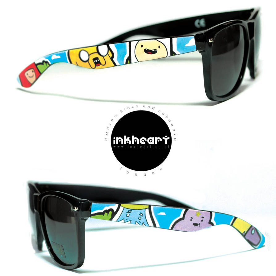 Adventure Time Custom Wayfarers by felixartistixcouk on DeviantArt