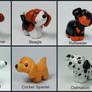 Mini Pups Breed Sculptures