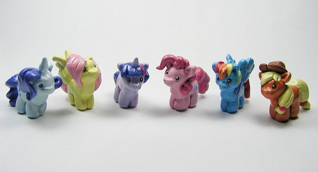 Mini My Little Pony Sculptures